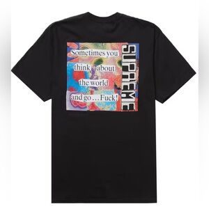 Supreme Static Tee Black XL Brand New